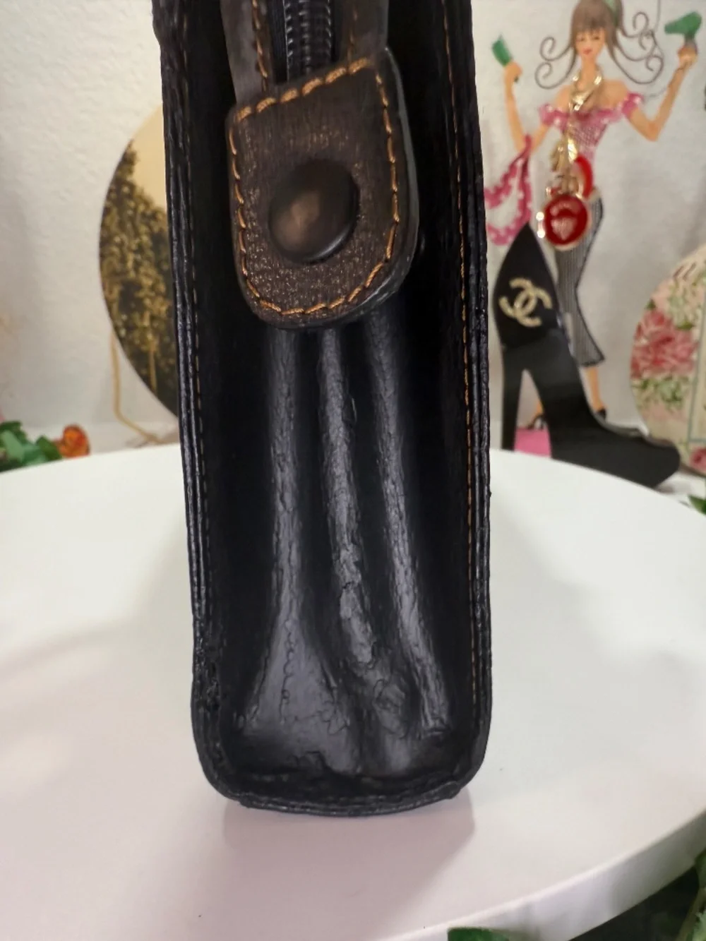 👛CHIC DUNHILL BLACK WRISTLET!👛